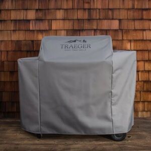 •TRAEGER• Ironwood 885 Gray Grill Cover // all-weather & full length // NIB